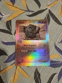 Golem - 5/97 - Pokemon Ex Dragon Holo Card 2003 Sandstorm Clean!!! - Image 1