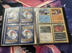 Pokemon TCG 16 Card Lot - Charmander, Charizard, Squirtle, Holo, V, EX, Binder - Image 3