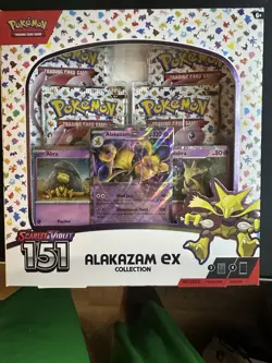 Pokemon TCG: Scarlet & Violet-151 Alakazam ex Collection Booster Box 820650855269 - Image 1