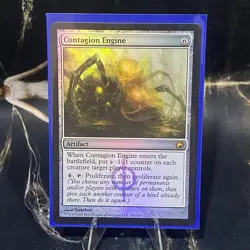 Magic the Gathering Contagion Engine - Foil - Scars of Mirrodin - NM - Rare MTG - Image 2