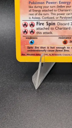 1999 Pokemon Base Set Charizard #4 *HOLO* 1 OWNER! See pics. 1 Time Listing!! - Image 5