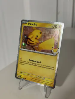 Pokemon Tcg Pikachu 051/162 Stamped 2026 Pokemon Day 30 Promo - Image 1
