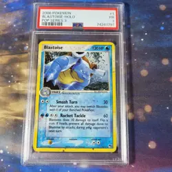 Pokemon Blastoise 1/17 Holo Rare Pop Series 3 PSA 1 POOR - Image 1
