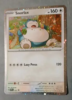 Snorlax 122 Sv: Scarlet & Violet Promo Cosmos Holo SVP EN 122 Pokemon NM - Image 3
