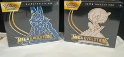Pokemon Mega Evolution 2 Elite Trainer Boxes ETB Sealed Lot - Image 1