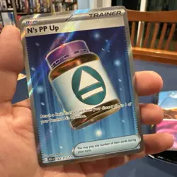 ENGLISH PACK FRESH N's PP Up 262/217 Full Art Ultra Rare Pokemon Ascended Heroes - Image 1