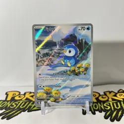 Pokemon TCG - Piplup 98/94 - Phantasmal Flames Illustration Rare - NM - Image 1