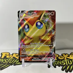 Victini VMAX 022/163 - SWSH05: Battle Styles Holo Pokemon TCG - NM - Image 1