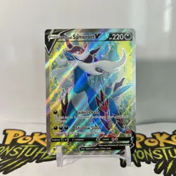 Hisuian Samurott V 176/189 - Ultra Rare Holo Pokemon 2022 Astral Radiance - NM - Image 1