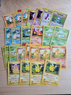 Pokemon YOU PICK! Choose Base Set Unlimited (BS), Jungle (J), Fossil (F) Very LP - Image 1