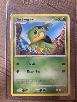 Turtwig 17/17 Pop Series 8 Promo 2008 Non Holo - Pokemon TCG Never Played - Image 3