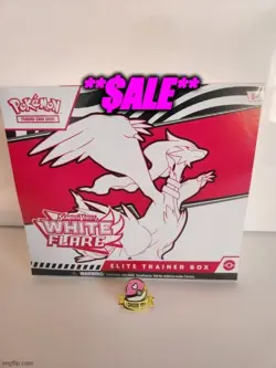 Pokemon TCG - WHITE FLARE Elite Trainer Box - Factory Sealed New ETB - Image 1