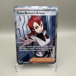 Team Rocket's Ariana 224/182 Ultra Rare - Destined Rivals 2025 SV10: Pokemon NM - Image 1