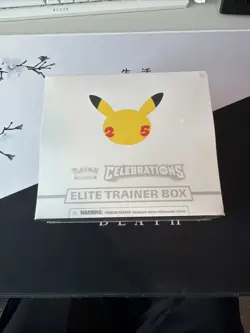 Pokemon TCG: 25th Anniversary Celebrations Elite Trainer Box Factory Sealed 820650809439 - Image 1