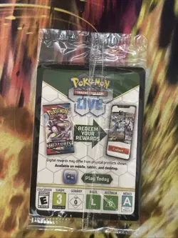Pokemon TCG Klara SWSH Black Star Promo SWSH302 Holo Full Art Pack Sealed - Image 2