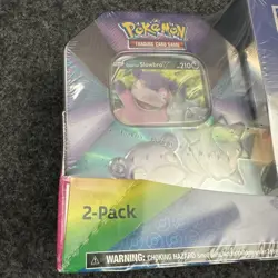 2 Pack NEW Pokemon TCG Chilling Reign Elite Trainer Box ETB+Slowbro V Tin Sealed - Image 4
