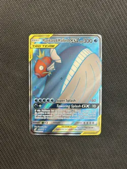 Pokemon TCG Magikarp & Wailord GX 160/181! NM Condition! See Description! - Image 1
