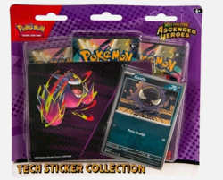 LOT OF 15 Pokemon Mega Evolution Ascended Heroes Tech Sticker Collection PRESALE - Image 2