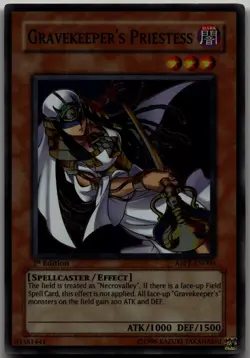 Gravekeeper's Priestess Super Rare Absolute Powerforce ABPF-EN000 LP - Image 1