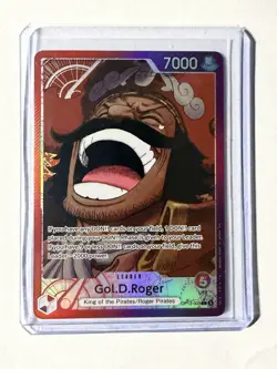Gol.D.Roger OP13-003 Alt Art Leader One Piece TCG - Carrying On His Will English - Image 1