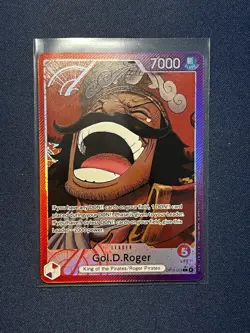 Gol.D.Roger OP13-003 Alt Art Leader One Piece TCG - Carrying On His Will English - Image 1