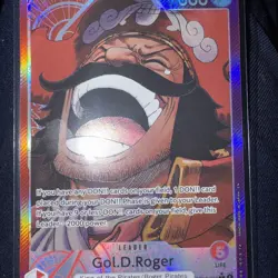 Gol.D.Roger OP13-003 Leader Alt Art Carrying On His Will One Piece TCG Mint - Image 1