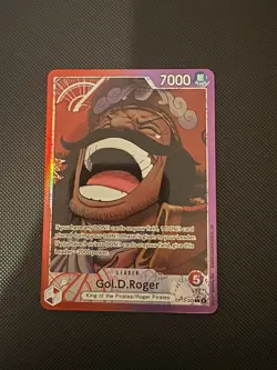 Gol D Roger OP13-003 Leader Alt Art - Carrying On His Will - One Piece TCG - Image 1