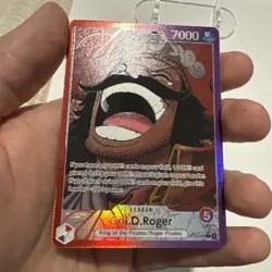 Gol D Roger OP13-003 Leader Alt Art - Carrying On His Will - One Piece TCG - Image 1