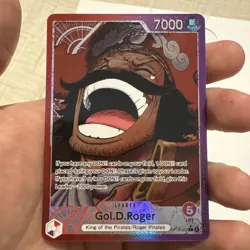 Gol D Roger OP13-003 Leader Alt Art - Carrying On His Will - One Piece TCG - Image 2