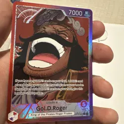 Gol D Roger OP13-003 Leader Alt Art - Carrying On His Will - One Piece TCG - Image 3