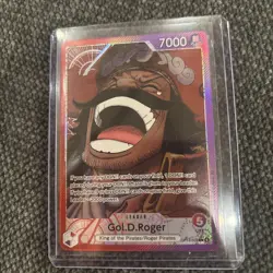 Gol D Roger OP13-003 Leader Alt Art - Carrying On His Will - One Piece TCG - Image 1