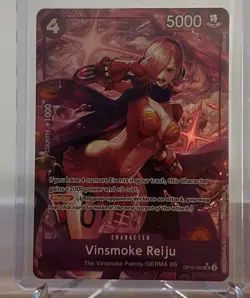 Vinsmoke Reiju Alt Art OP12-063 - One Piece English Legacy of the Master - NM - Image 1