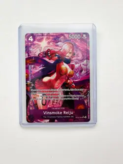 Vinsmoke Reiju Alt Art OP12-063 - One Piece English Legacy of the Master - NM - Image 3