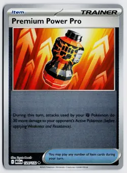 Premium Power Pro - 124/132 Reverse Holo - ME01: Mega Evolution - Pokemon TCG - Image 1