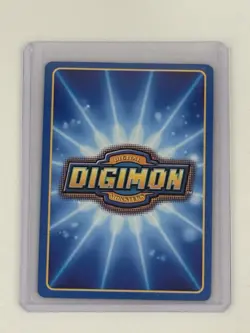 Vintage Digimon CCG Battle Series 1 Holo Card Mammothmon ST-46S - Image 3
