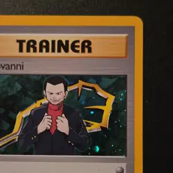 Pokemon Card Giovanni Trainer Holo 18/132 Gym Challenge - Image 4