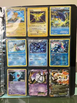 Pokemon TCG 18 Card Lot Lucario EX Kyogre Spirit Link Holo Trainer Binder - Image 2