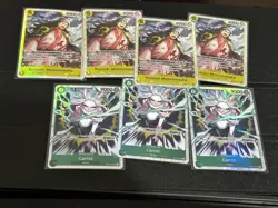 One Piece TCG Super Rare Lot of 52 SR Foil Cards English One Piece NM Lot - Image 2