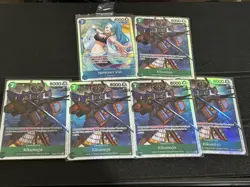 One Piece TCG Super Rare Lot of 52 SR Foil Cards English One Piece NM Lot - Image 4