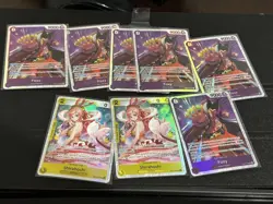 One Piece TCG Super Rare Lot of 52 SR Foil Cards English One Piece NM Lot - Image 5