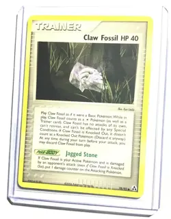 CLAW FOSSIL HP 40 - 78/92 - EX Legend Maker - Common - Pokemon Card - NM - Image 1