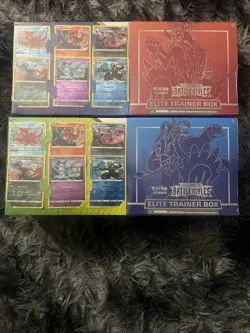 Pokemon TCG Sword & Shield Battle Styles Elite Trainer Box Card Game Both Boxes 820650808357 - Image 1