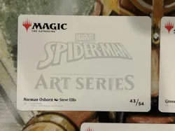 Green Goblin, Norman Osborn & Friendly Neighborhood - Art Cards Gold-Stamped Sig - Image 5