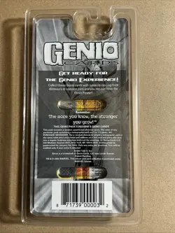 Marvel Genio Trading Game Cards Booster Pack 2003 Factory Sealed NEW X1 - Image 2