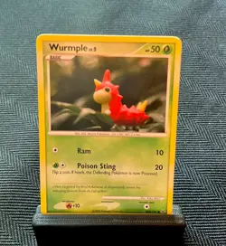 Wurmple 103/127 Platinum Regular Pokemon Card - Image 1