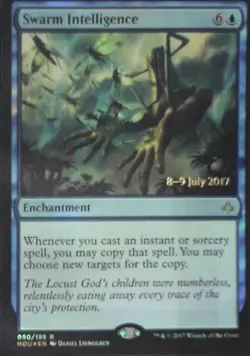 Swarm Intelligence - Hour of Devastation: #50, MTG - Foil Lp C250 - Image 1