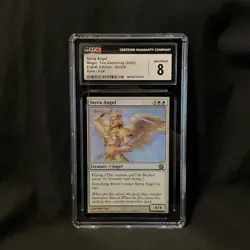 Serra Angel FOIL 8th Eight Edition NM/MInt CGC (5013) Gr 8 MTG - Image 1