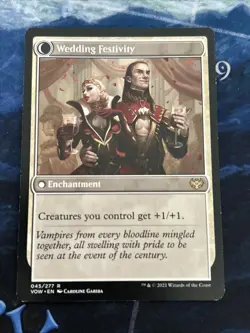 Wedding Announcement Innistrad: Crimson Vow Regular NM-M Unplayed 045/277 - Image 2