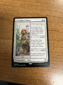 Caretaker's Talent Bloomburrow Regular NM-M unplayed MTG - Image 1