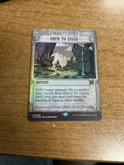 Path to Exile Outlaws of Thunder Junction: Breaking News Foil NM-M Unplayed - Image 1